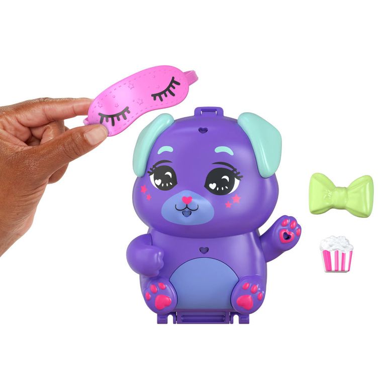 Polly Pocket, Pijama Party, set de papusa si accesorii