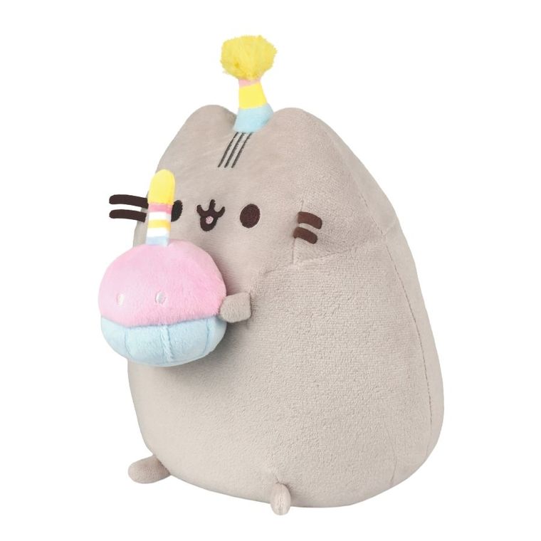 Pusheen, Pisica cu tort, jucarie de plus, 24 cm