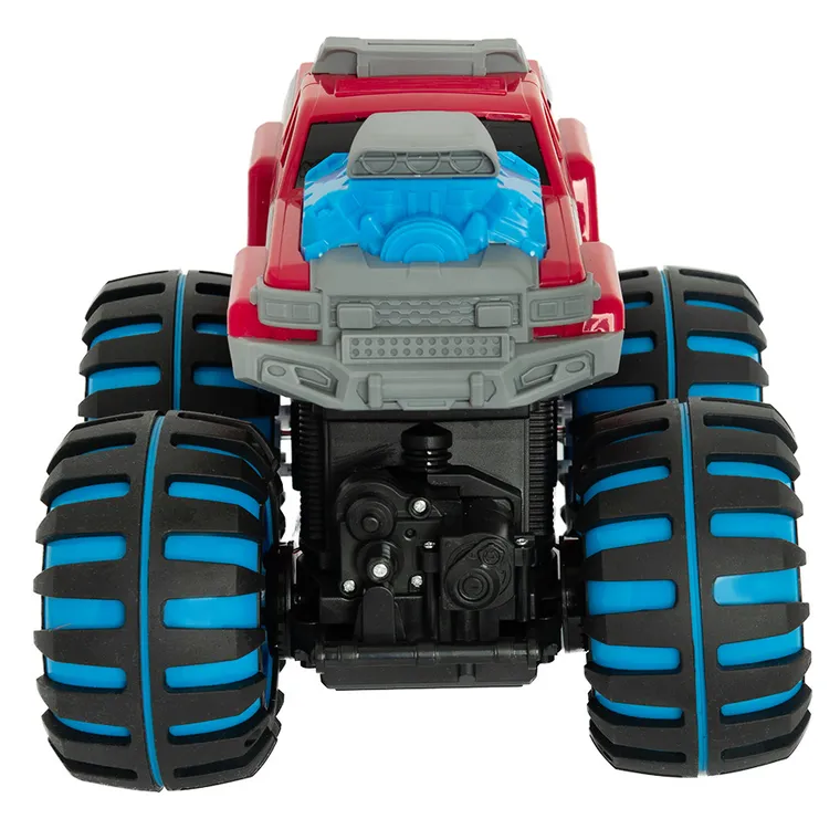 Race Xtreme, Wild Truck, masina de teren cu roti luminoase, vehicul cu telecomanda, 1:12