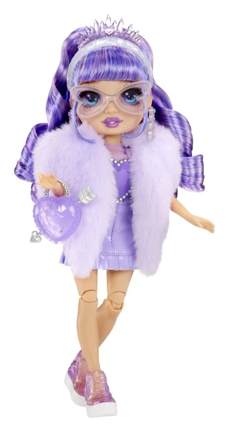 Rainbow High, Creative Crystals, Violet, papusa fashion