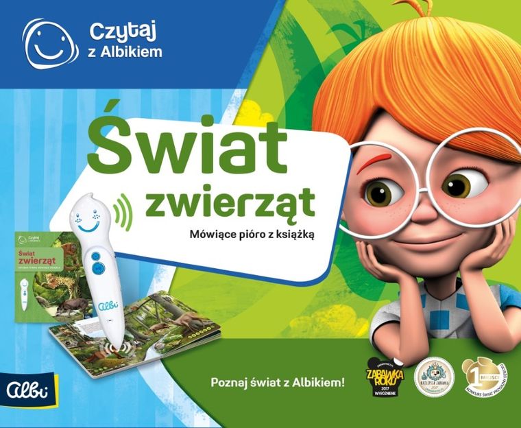 Raspundel Istetel. Lumea animalelor. Set creion electronic vorbitor si carte