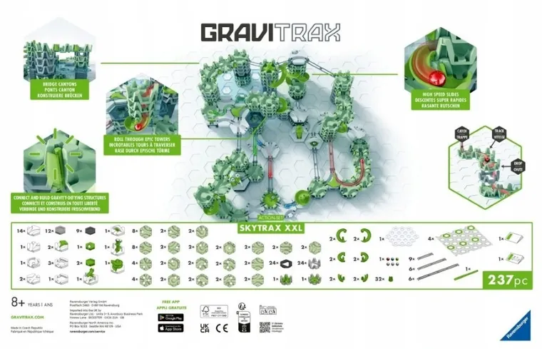 Ravensburger, GraviTrax, Skytrax XL, set de start