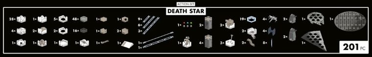 Ravensburger, GraviTrax, Star Wars, Death Star, set de actiuni