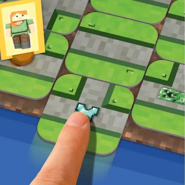 Ravensburger, Labyrinth Minecraft, joc de familie