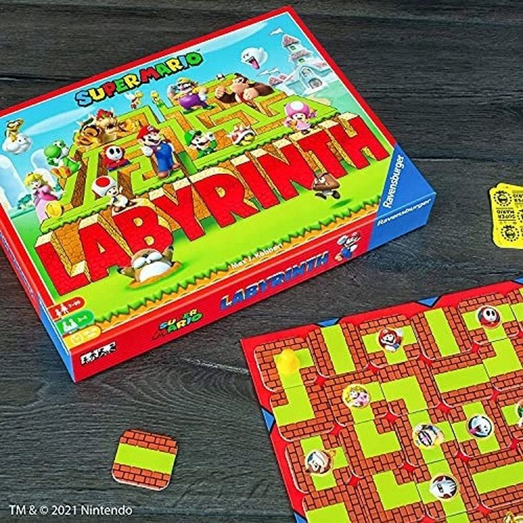Ravensburger, Labyrinth Super Mario, joc de familie