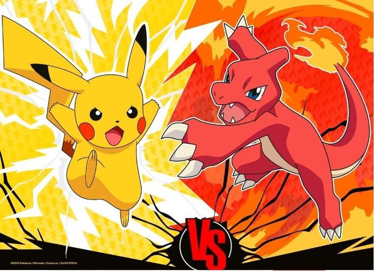 Ravensburger, Pokemon, puzzle, 4-100 piese