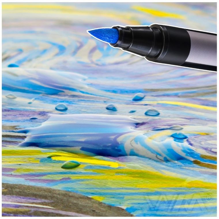 Rawmark, set de markere acrilice, 7 culori