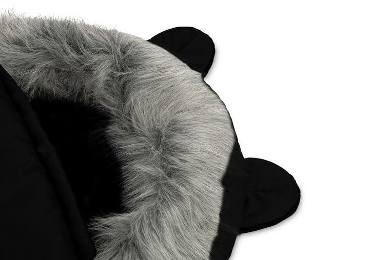 Sensillo, Sierra, sac de dormit 100-50 cm, negru