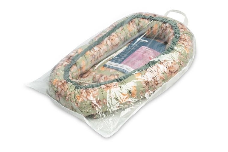 Sensillo, Velvet, babynest, 80-45 cm, verde
