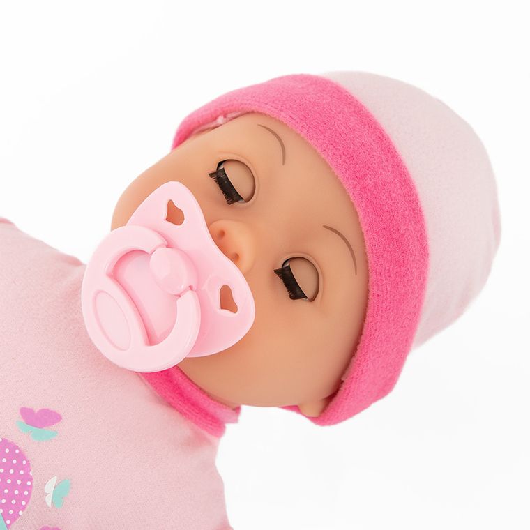 Smiki, Anna, papusa interactiva cu accesorii si jucarie muzicala, 40 cm