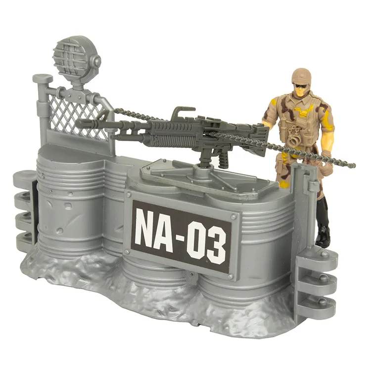 Smiki, Armata, set cu vehicule si figurine, lumini si sunete