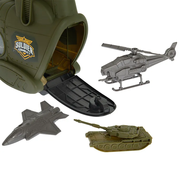 Smiki, Armed Forces, Transportor militar, set cu vehicule si soldati