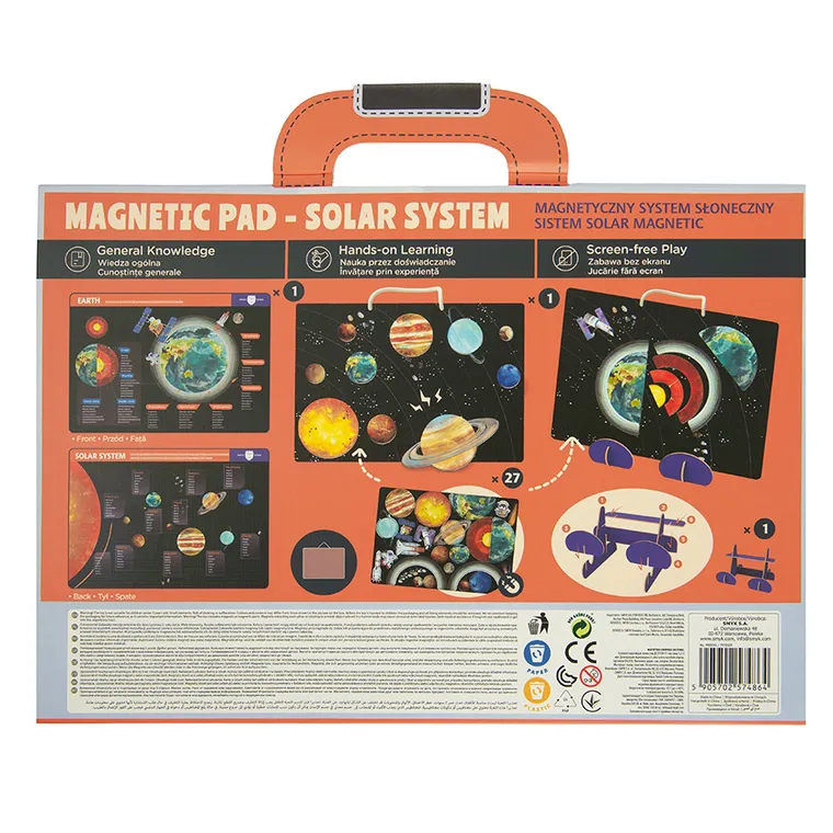Smiki, Bufnita inteleapta, Sistemul solar, puzzle magnetic