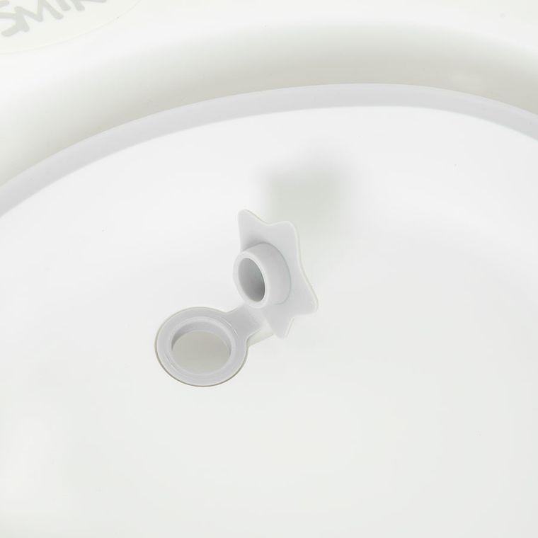 Smiki, cadita pliabila pentru bebelusi, alb