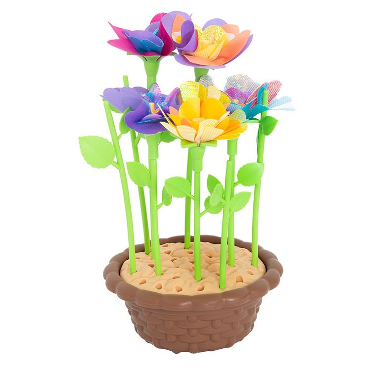Smiki, Fabrica de flori, set creativ pentru realizarea de buchete