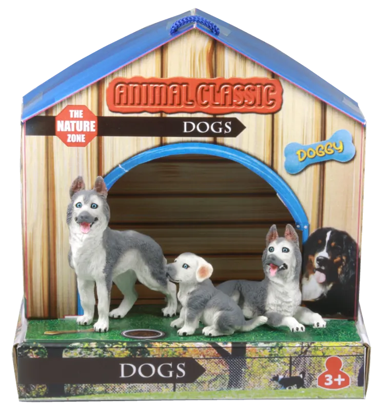 Smiki, Familie de catelusi, set de figurine, 3 buc.