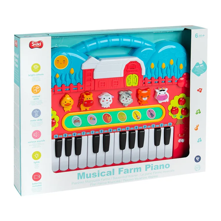 Smiki, Ferma muzicala, keyboard, jucarie interactiva