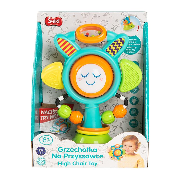 Smiki, High Chair Toy, zornaitoare cu ventuza