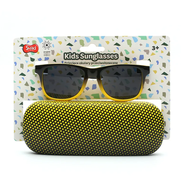 Smiki, ochelari de soare, galben