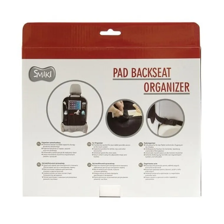 Smiki, organizator auto, negru