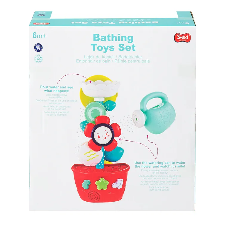 Smiki, Palnie cu stropitoare, jucarie de apa pentru baie