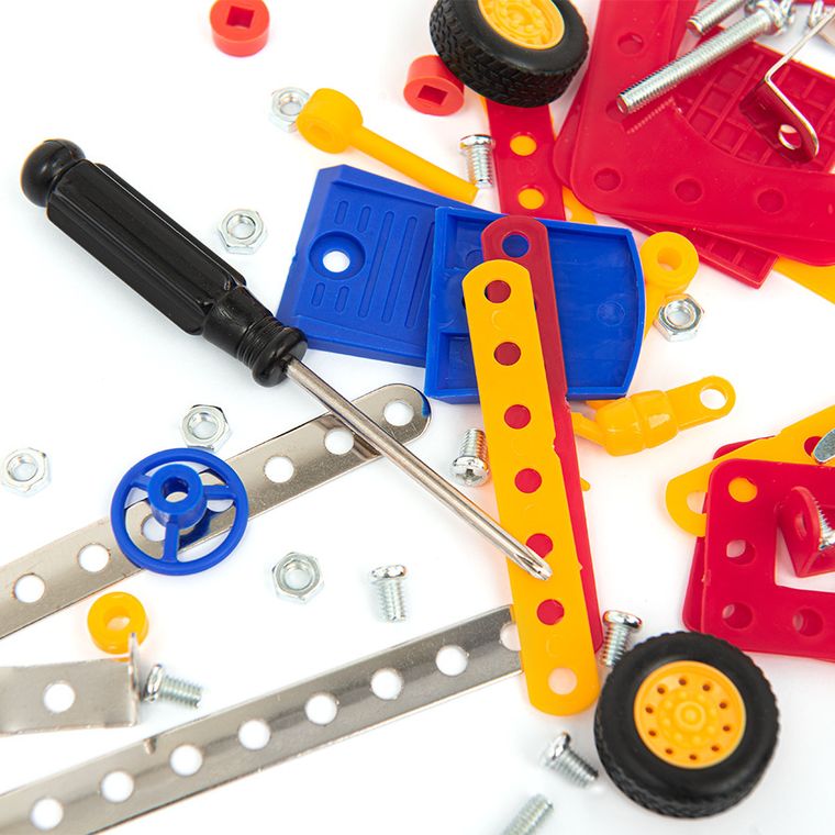 Smiki, Pompieri, set de asamblare, 206 elemente