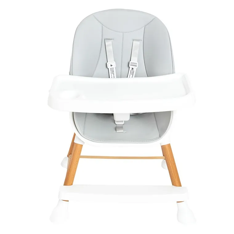 Smiki, scaun de masa bebe, gri