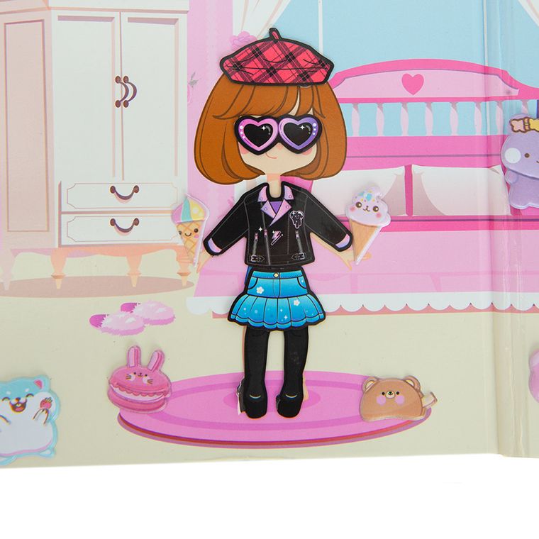 Smiki, tableta LCD de desenat, magnetica, set cu accesorii