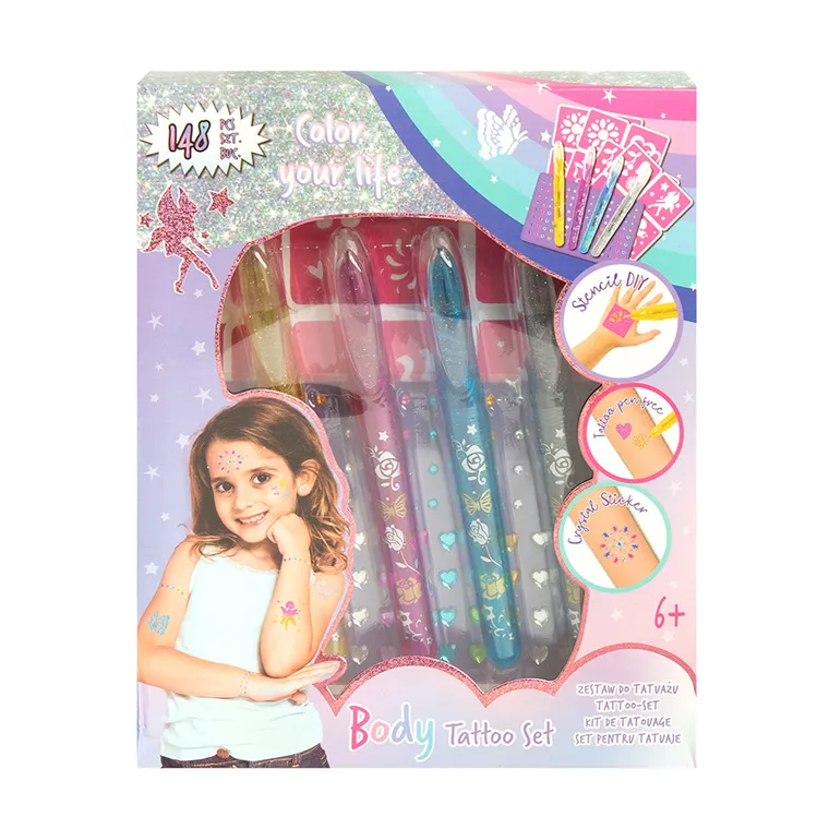 Smiki, Tatuaje, set creativ