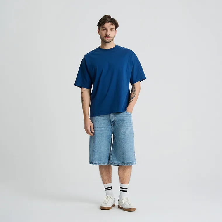 Sosete inalte albe unisex NOWEAR