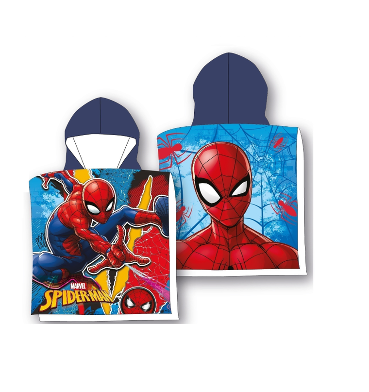 Spider-Man, prosop tip poncho, 55-110 cm