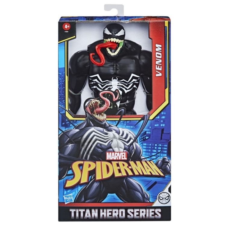 Spider-Man, Venom, figurina Titan Deluxe, 30 cm