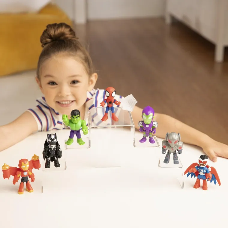 Spidey si Iron Man, Avengers Team-Up, set de 7 figurine
