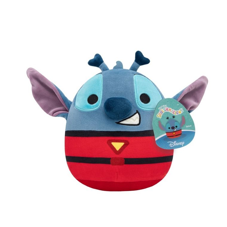 Squishmallows, Disney, Stitch, jucarie de plus, 20 cm