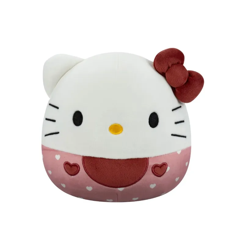 Squishmallows, Hello Kitty and Friends, Hello Kitty cu Pompompurin, set de jucarii de plus, 20 cm