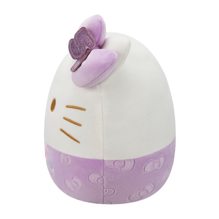 Squishmallows, Hello Kitty, jucarie de plus, editie speciala, violet, 20 cm