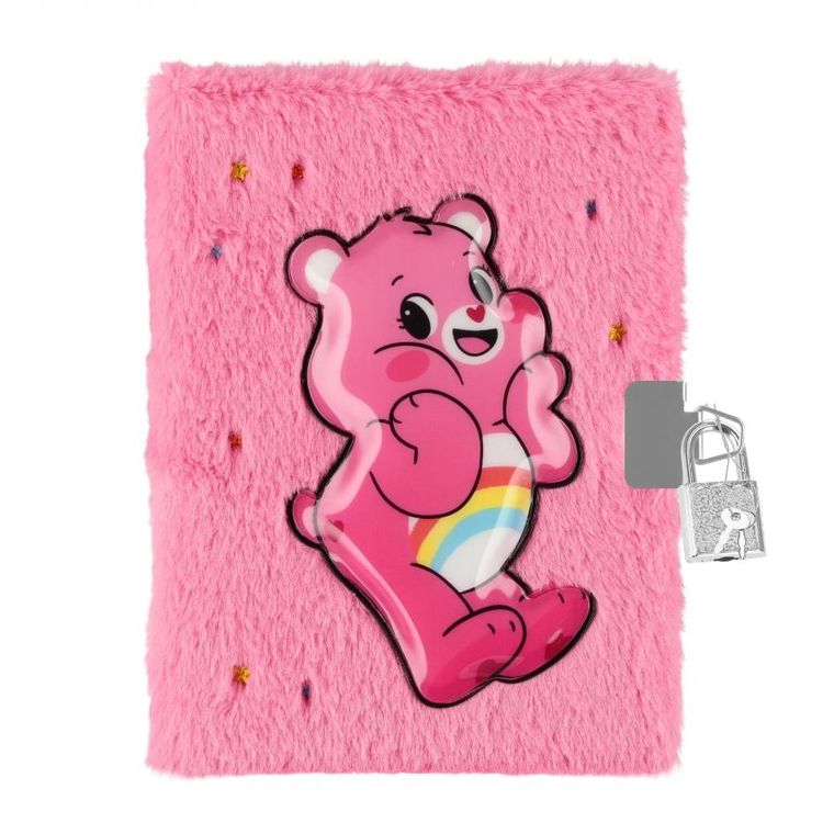 Starpak, Care Bears, jurnal cu lacat, plus, roz, A5, 80 pagini