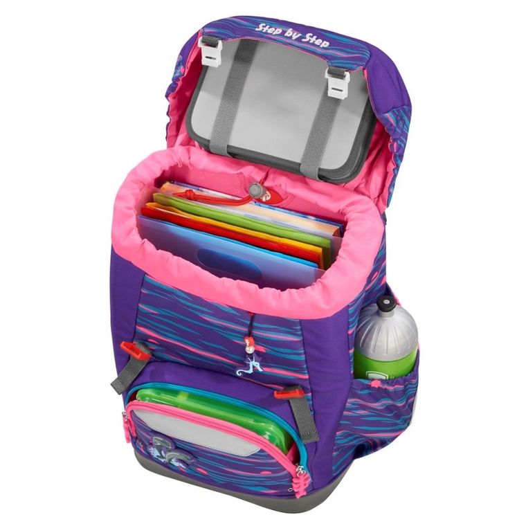 Step by Step, Grade, rucsac pentru scoala, Shiny Dolphins