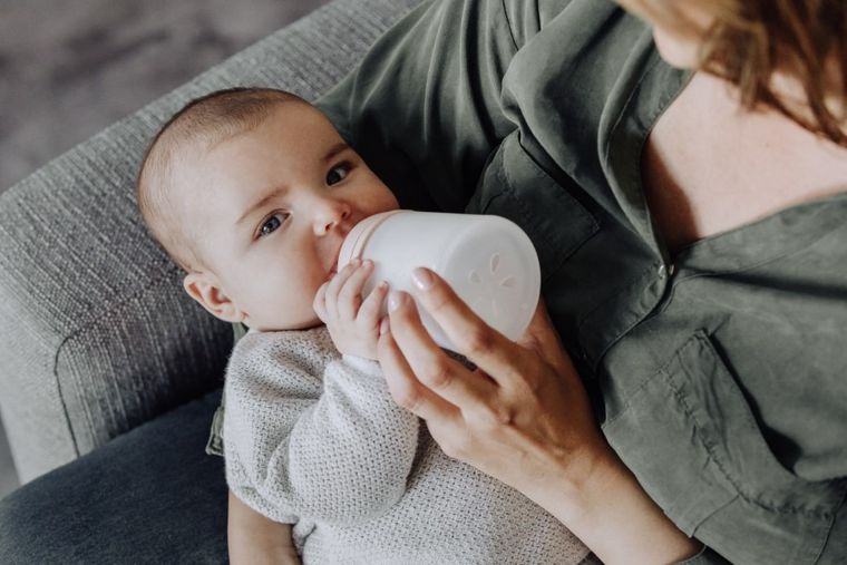 Suavinex, Zero Zero, set de biberoane, biberon 180 ml cu tetina si punga