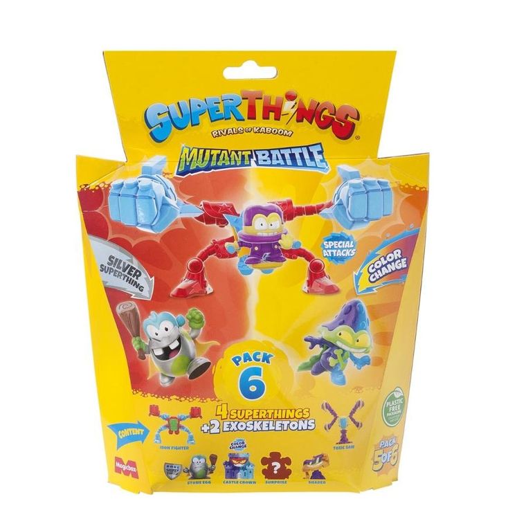 SuperThings, Mutant Battle, Exoskeleton, figurina