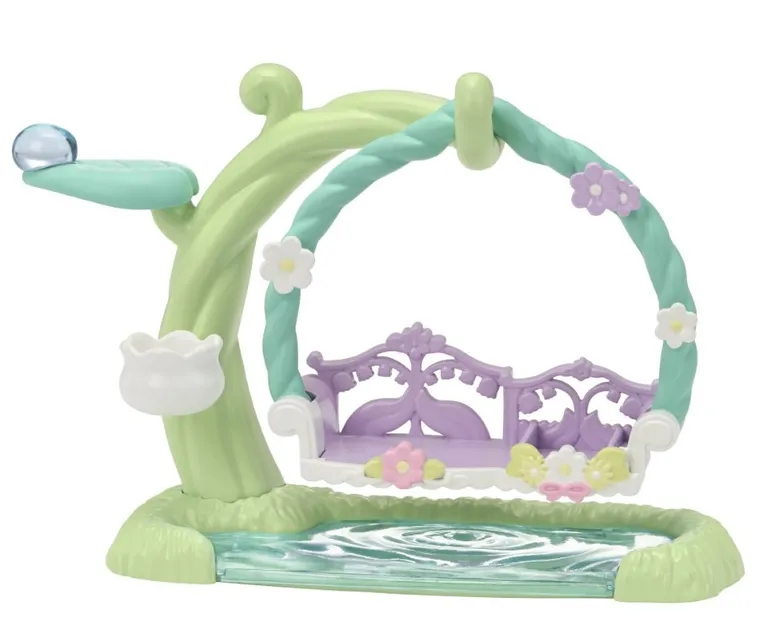 Sylvanian Families, Caprioare pe leaganul cu flori, set cu figurine, 5801