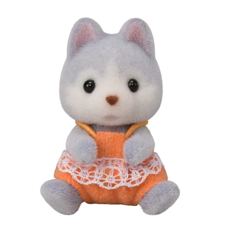 Sylvanian Families, Catelusii gemeni Husky, set de figurine, 5638