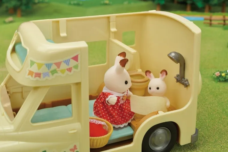 Sylvanian Families, masinuta de camping, 5454