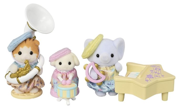 Sylvanian Families, Nursery Concert, figurine cu accesorii, 5817