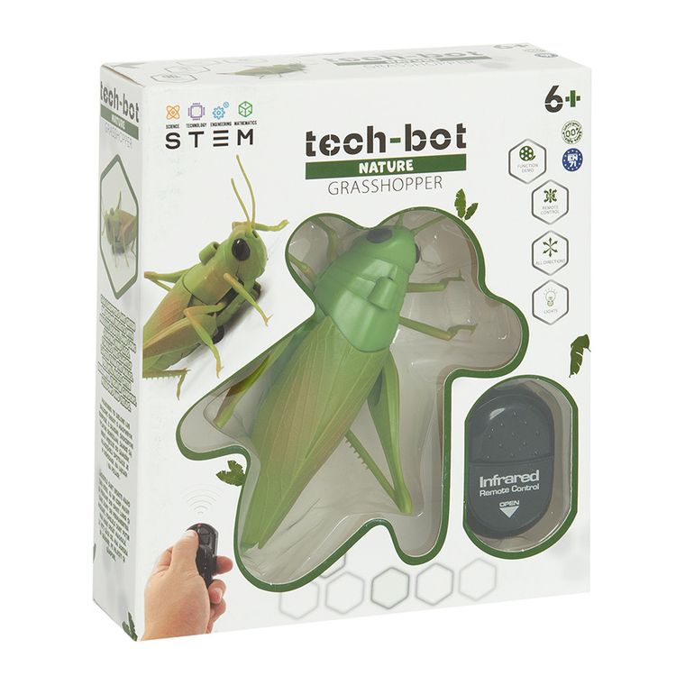Tech-Bot Nature, lacusta cu telecomanda