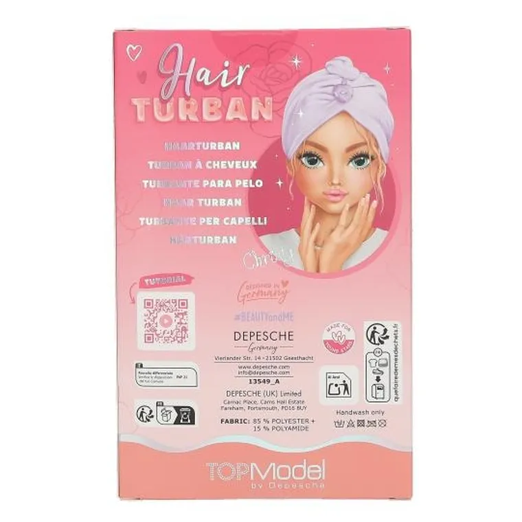Top Model, Beauty&Me, turban pentru par