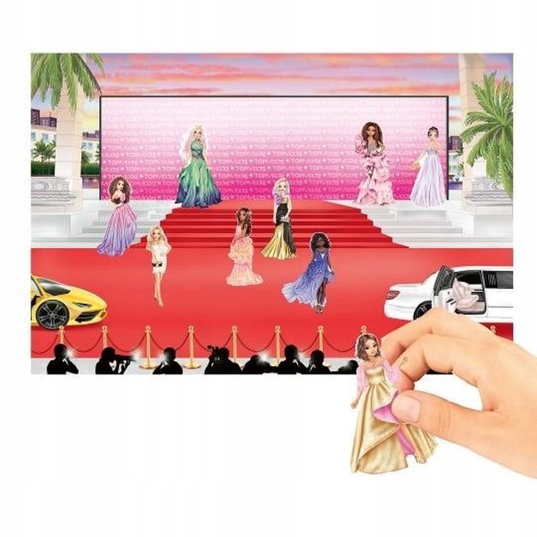 Top Model, Glamour, set creativ cu stickere