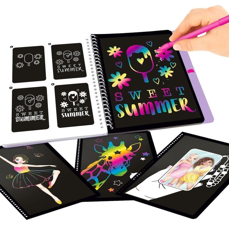 Top Model, Magic Scratch, card razuibil cu un stilou