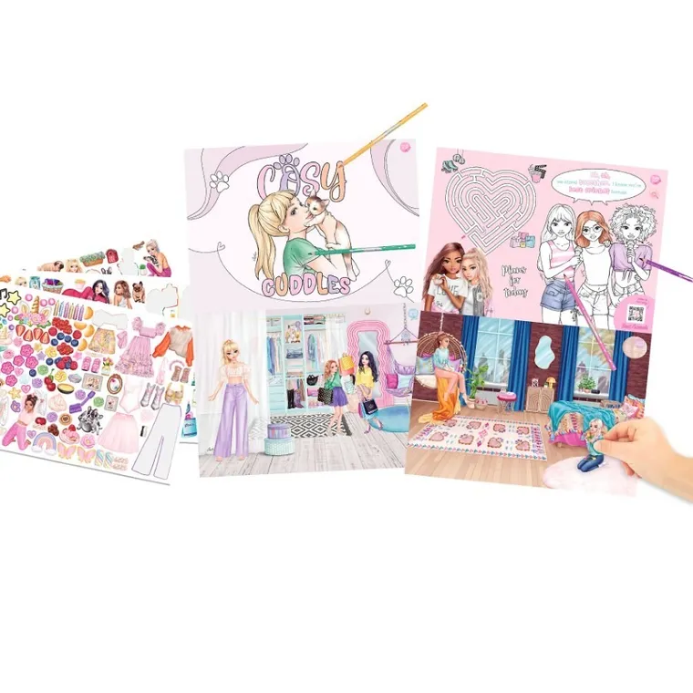 Top Model, Summer Feeling, Activity Book, carte de colorat XXL