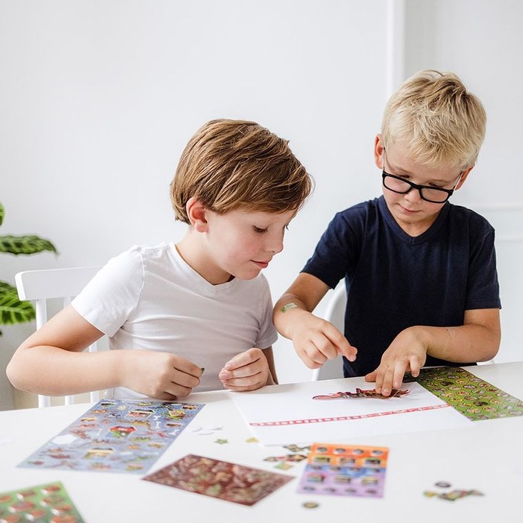 Totum, Dino, set mare de stickere, 300 elemente